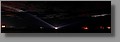 The xenon lights were illuminating the clouds.