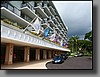 Like most hotels in Hawai'i, the Ohana Keauhou Beach Resort in Kona has an open-air lobby.
