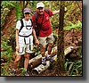 The trail is very muddy, so leave your Bruno Maglis at the hotel.